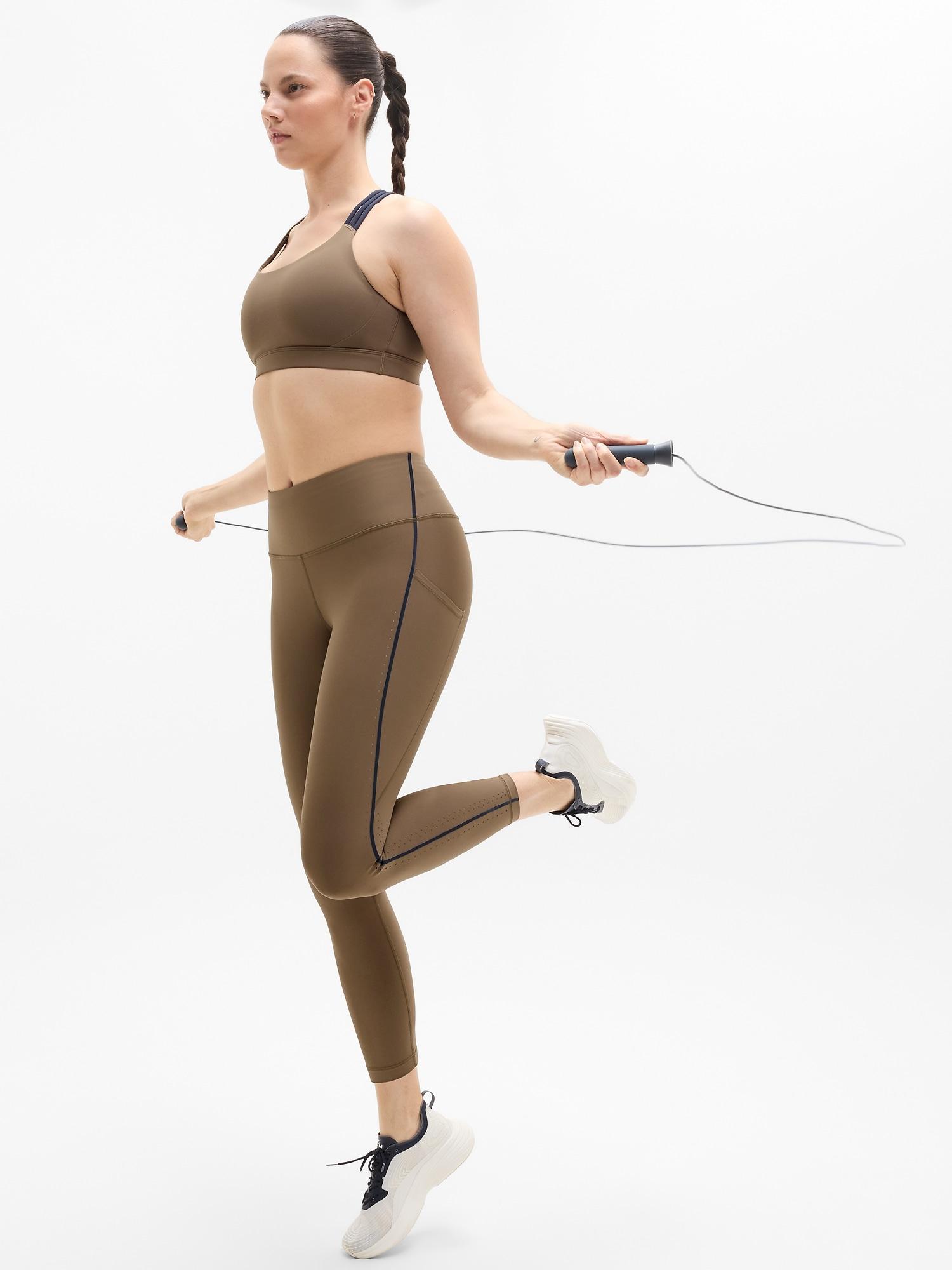 Interval Stash Ultra High Rise Tipped Lasercut 7/8 Legging Product Image