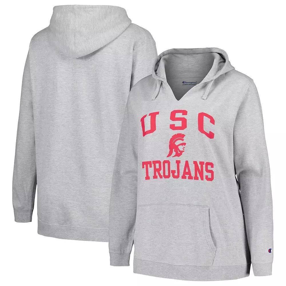 Women's Champion Heather Gray USC Trojans Plus  Product Image