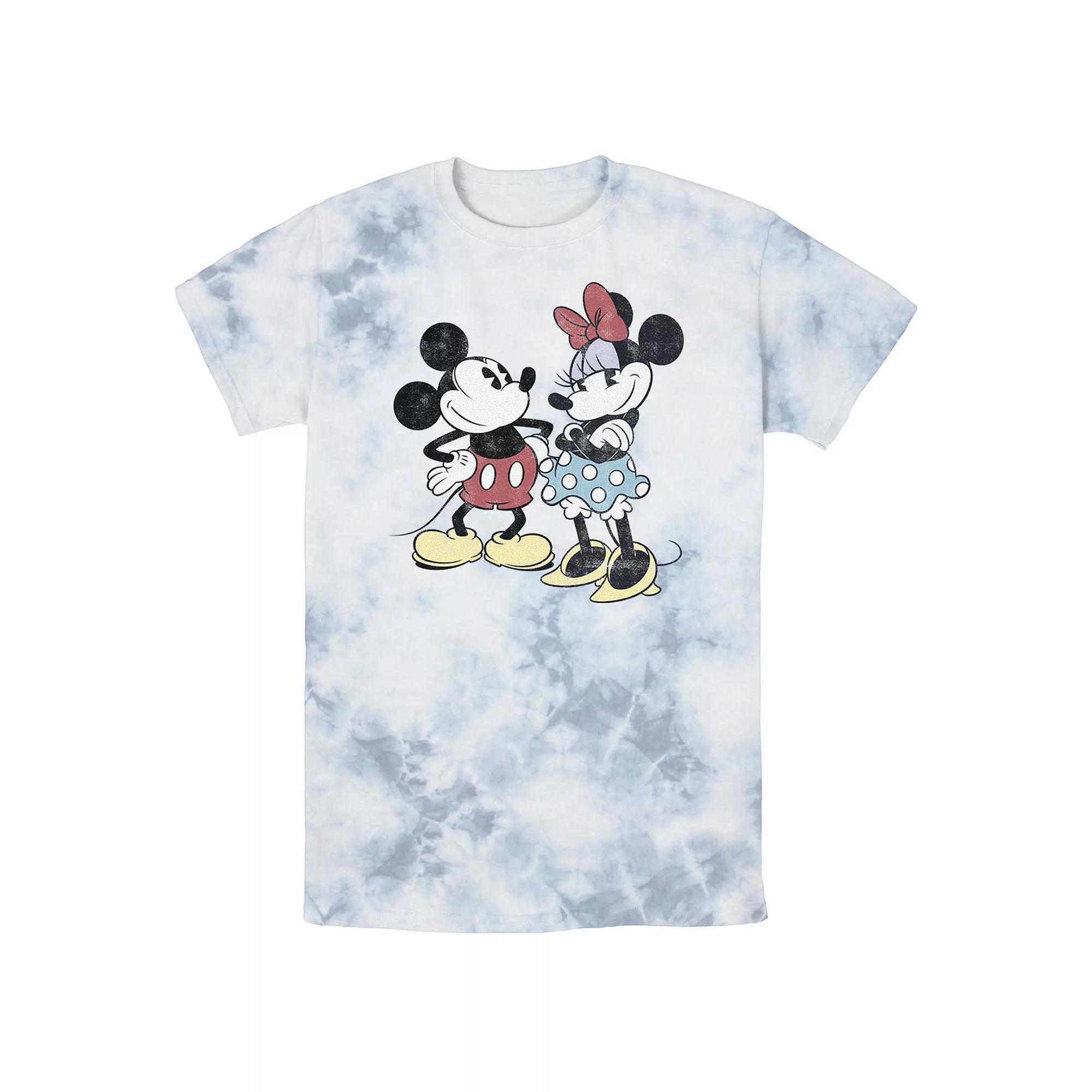 Disney's Mickey & Minnie Mouse Retro Friends Wash Tee, Men's,  Product Image