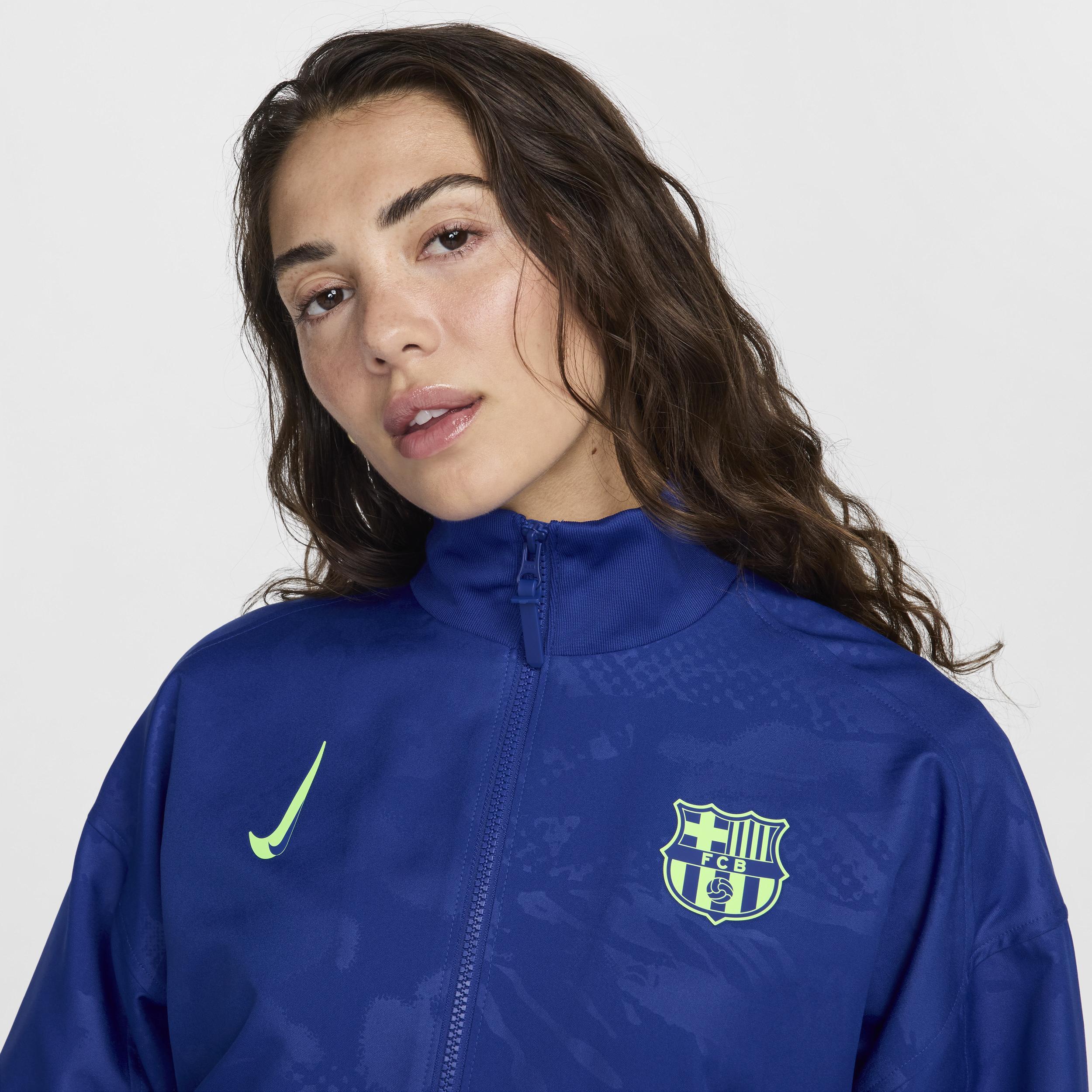 FC Barcelona Strike Third Nike Women's Dri-FIT Soccer Anthem Jacket Product Image