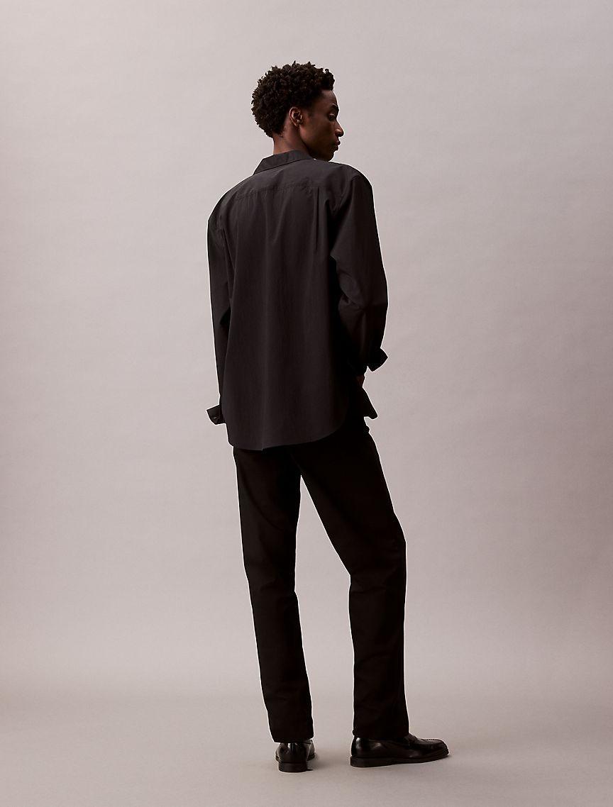 Pleated Wool Gabardine Blend Trouser Product Image