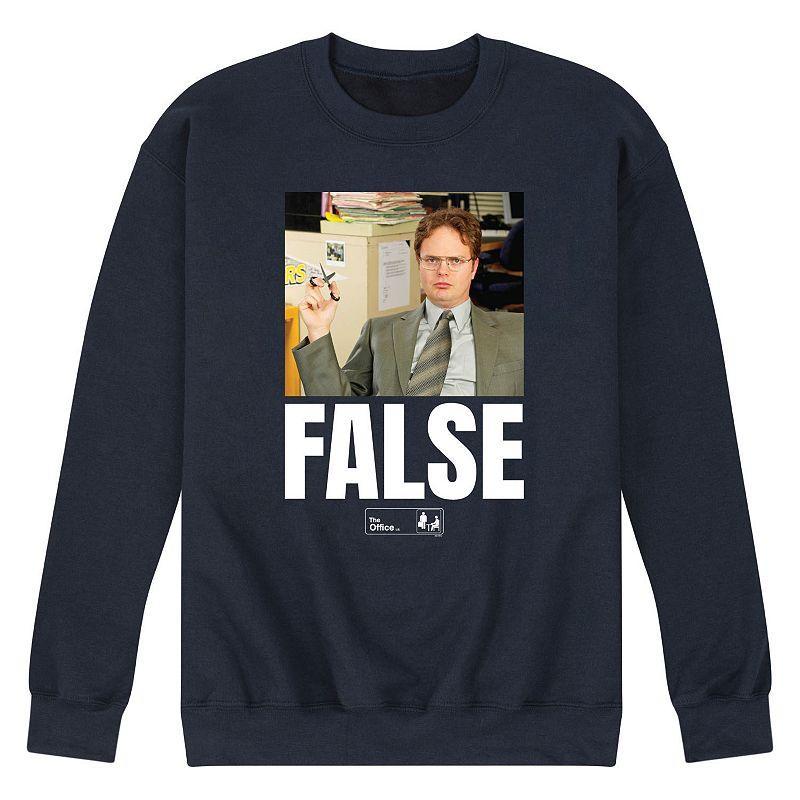 Mens The Office Dwight False Sweatshirt Blue Product Image