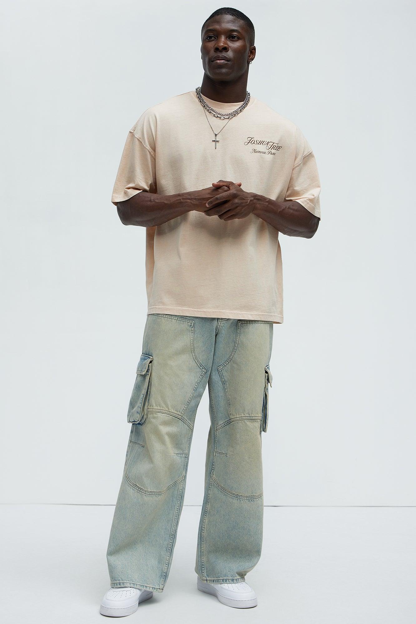 Joshua Tree Oversized Short Sleeve Tee - Brown Product Image