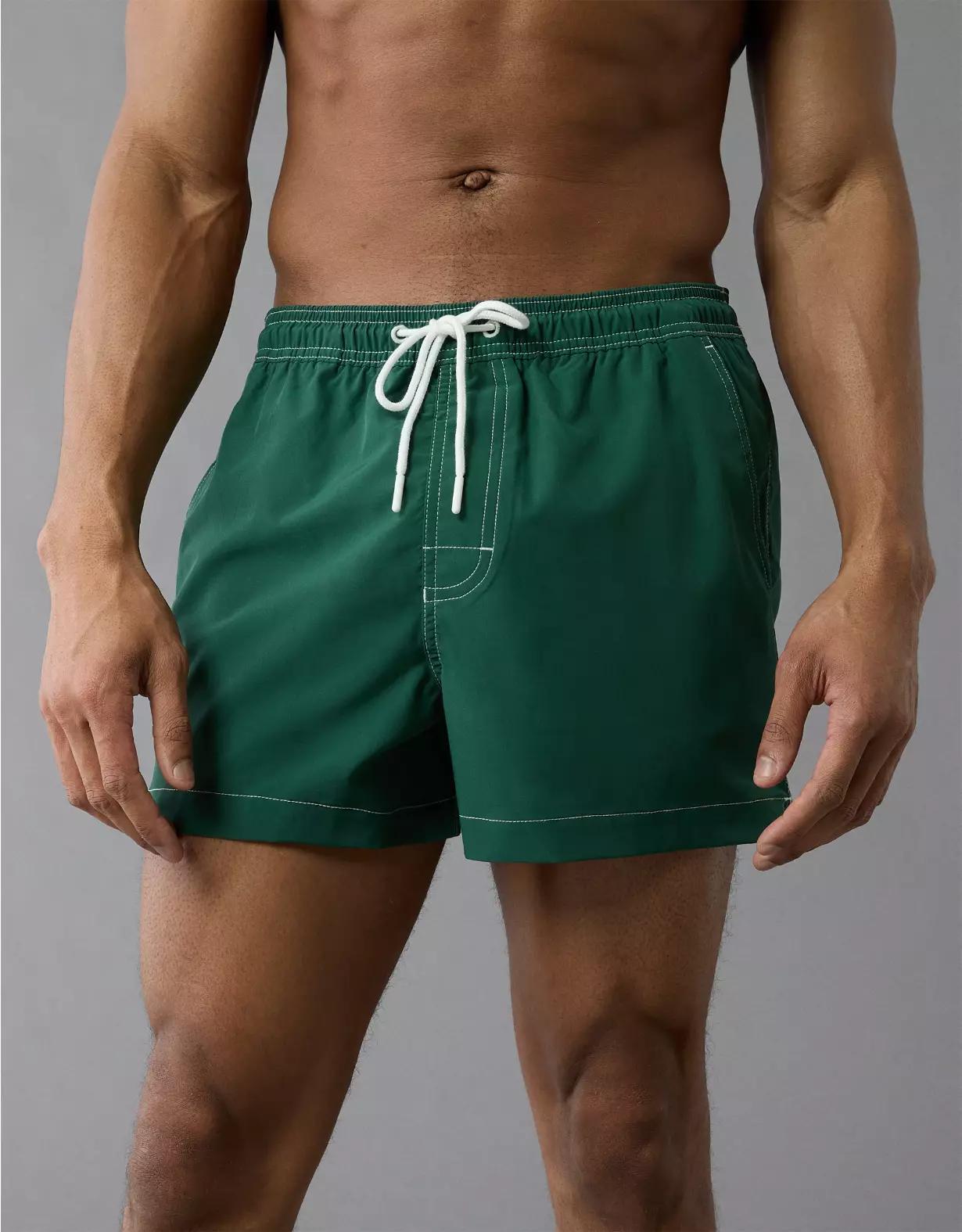 AE Men's 3" Flex Swim Trunk Product Image
