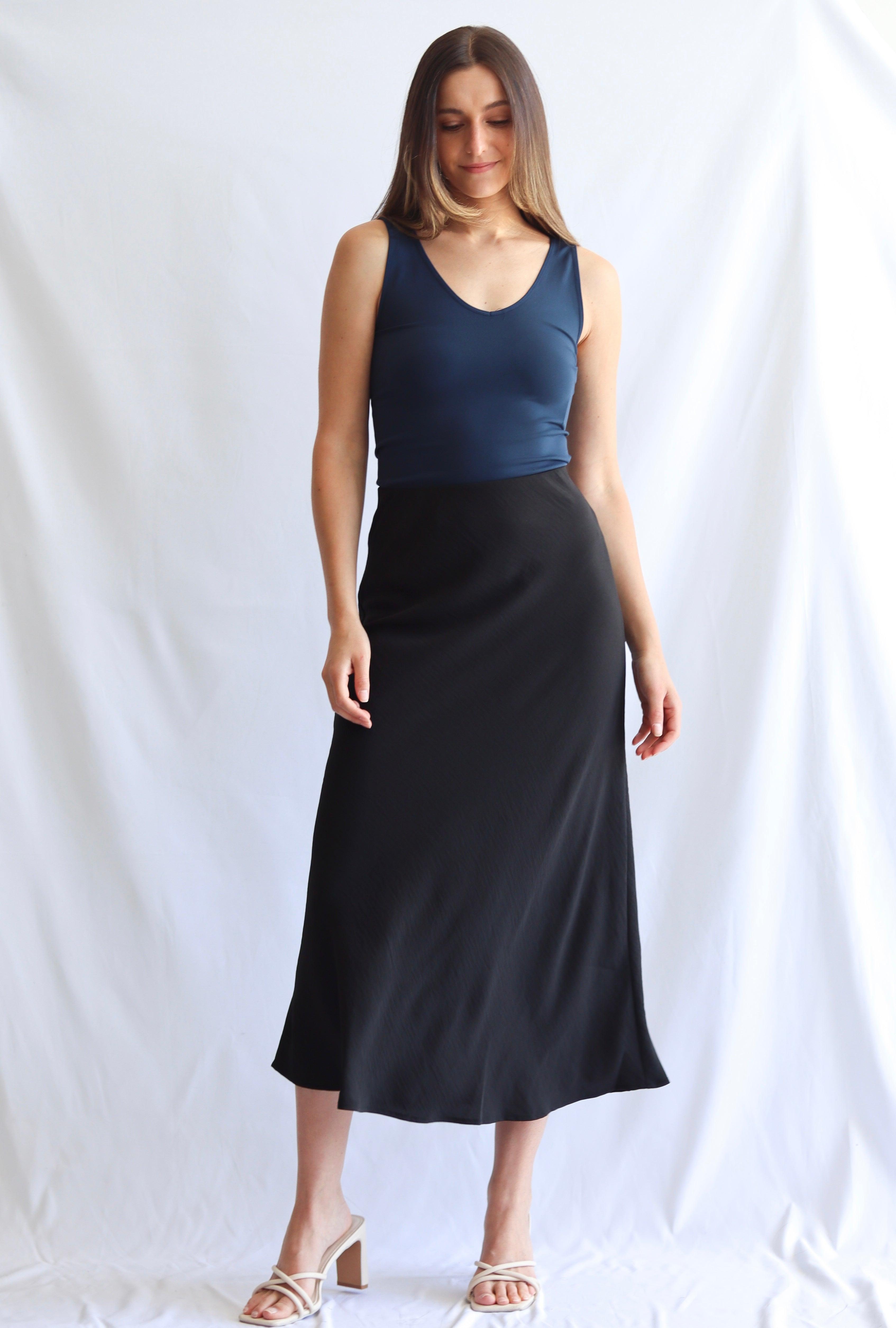 Slip Midi Skirt Product Image