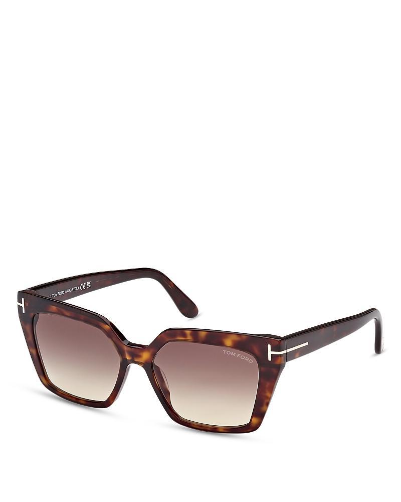 Winona Acetate T-Logo Cat-Eye Sunglasses Product Image