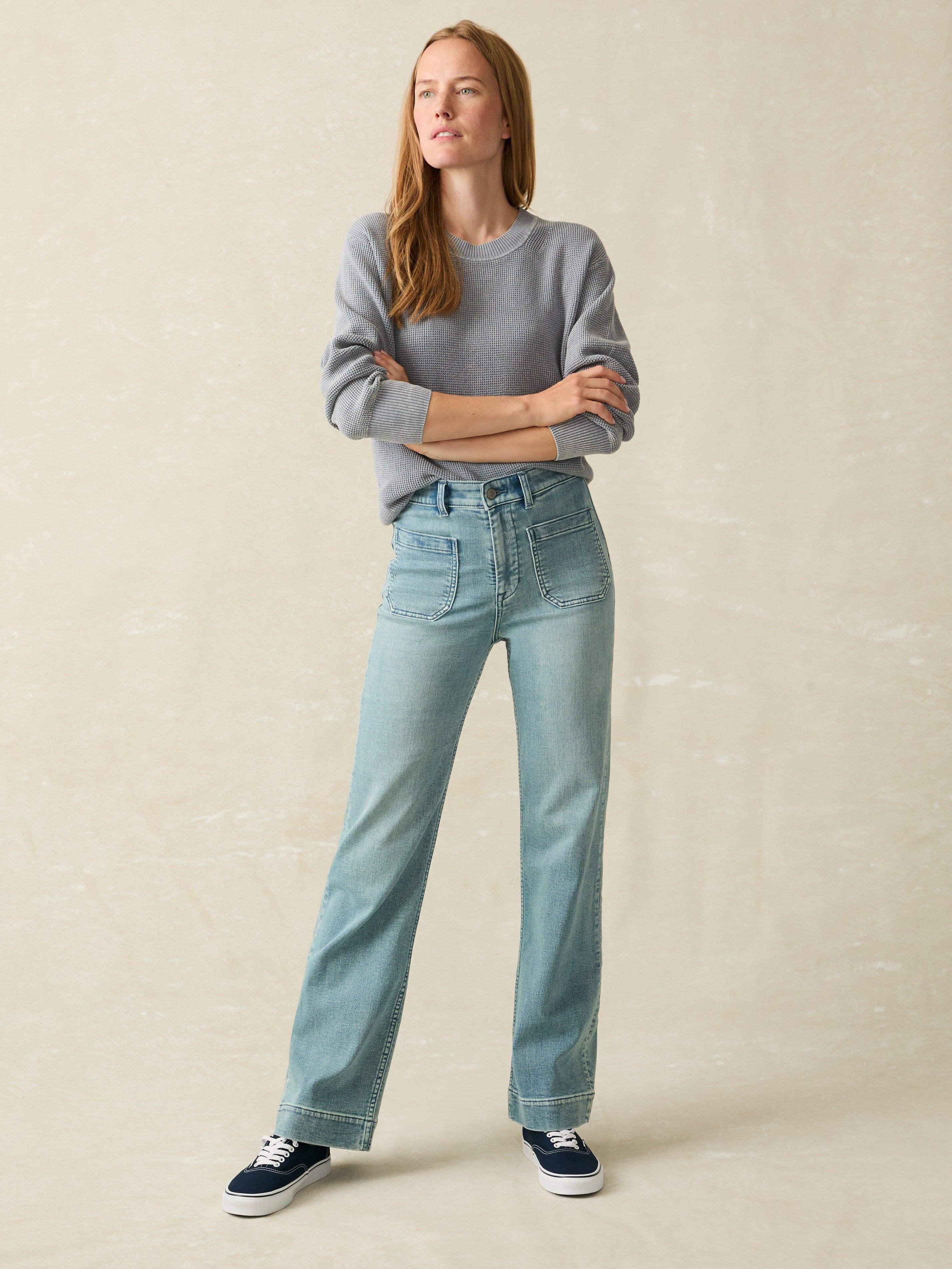 Stretch Terry Patch Pocket Pant - Eastern Shore Female Product Image