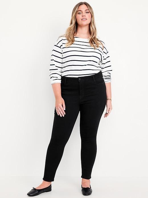 High-Waisted Rockstar Super-Skinny Jeans Product Image