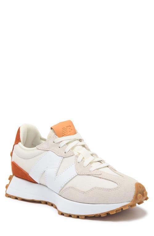 Womens New Balance 327 Athletic Shoe - Sea Salt / Rust Product Image