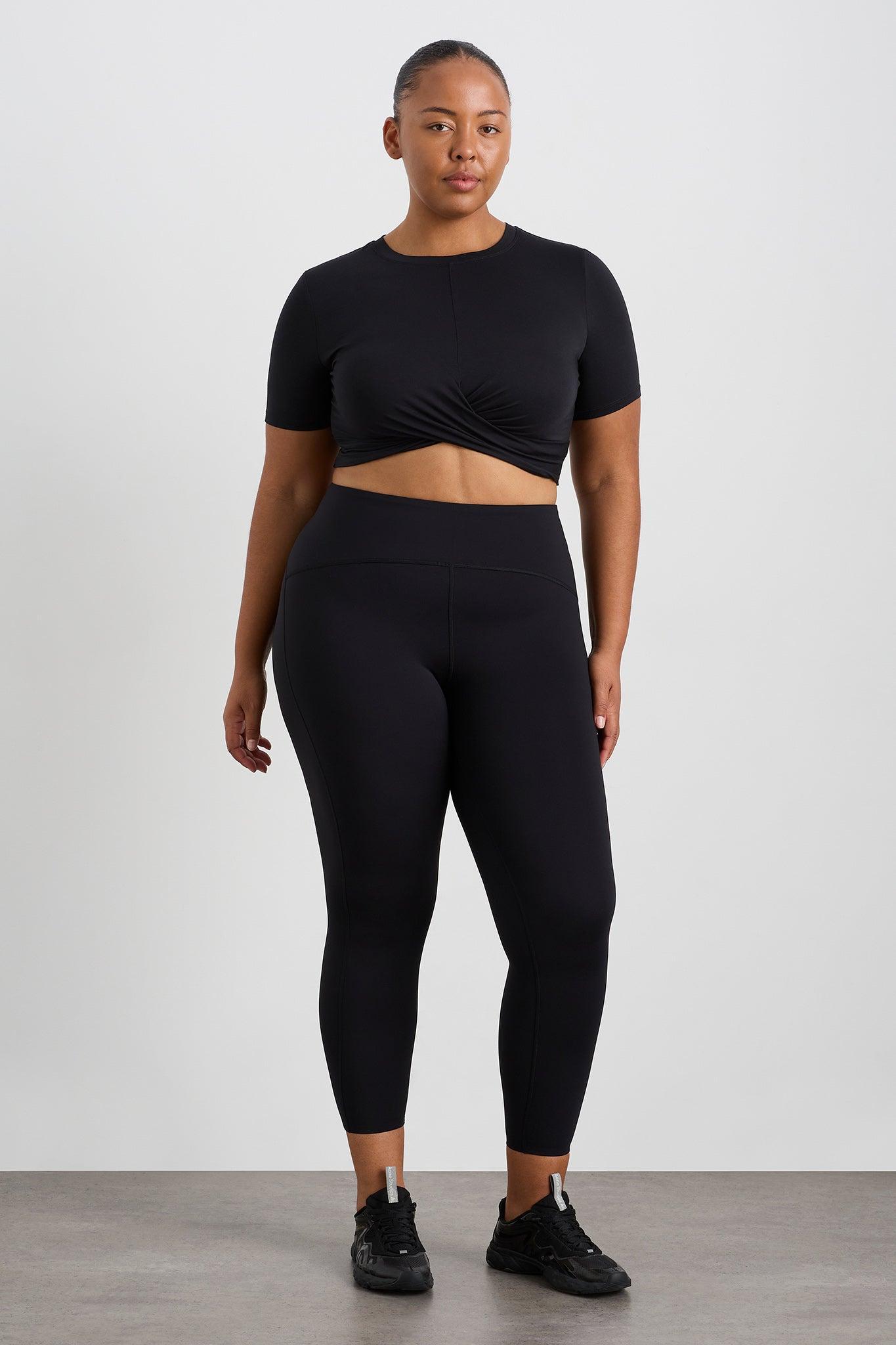 Crop Twist Front Tee 130 Product Image