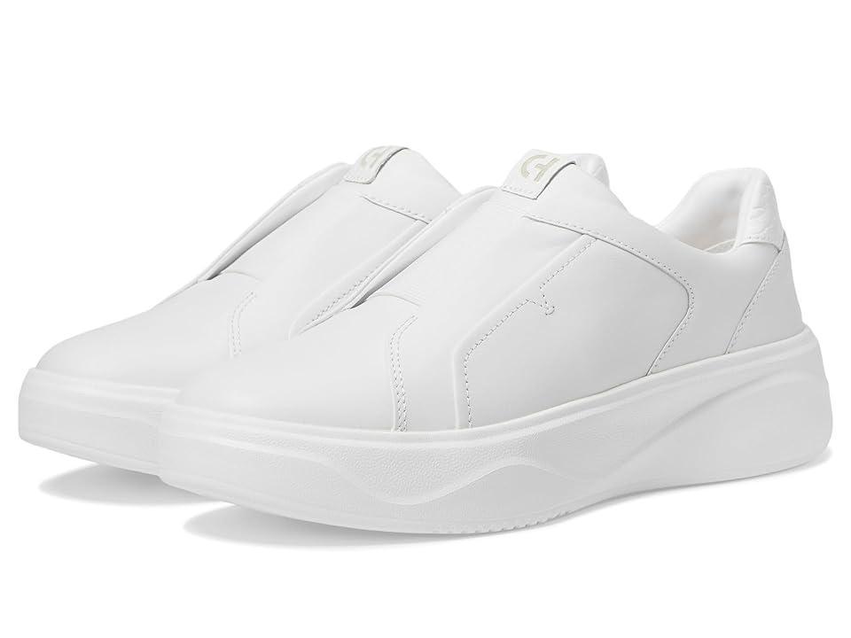 Cole Haan Womens Grandpro Demi Slip On Sneaker - White Size 11 Product Image