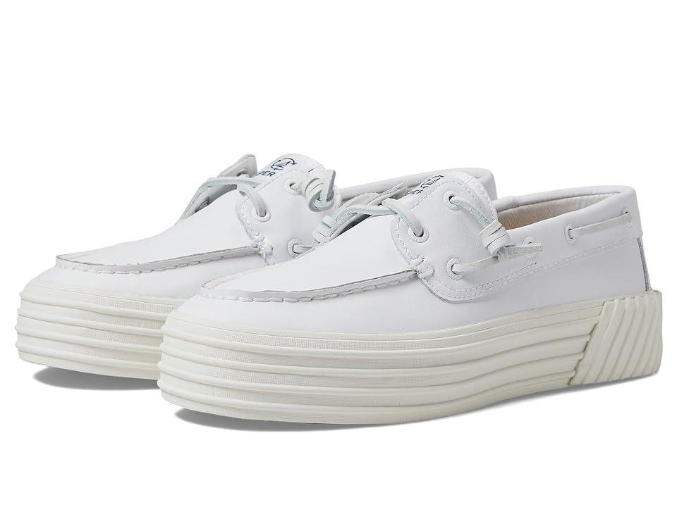 Sperry Bahama 2.0 Platform Leather Women's Shoes Product Image