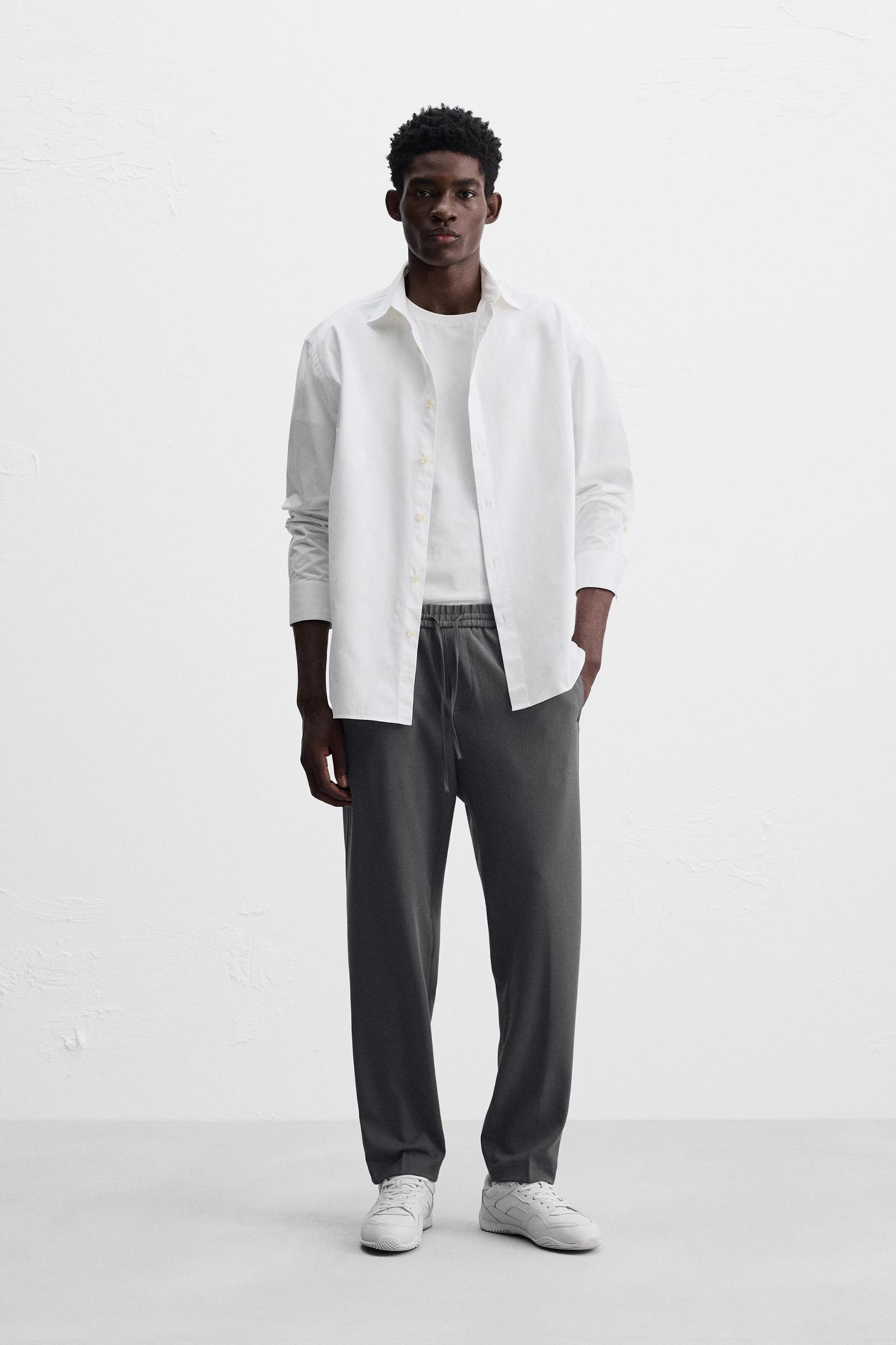 JOGGER WAIST STRETCH PANTS Product Image