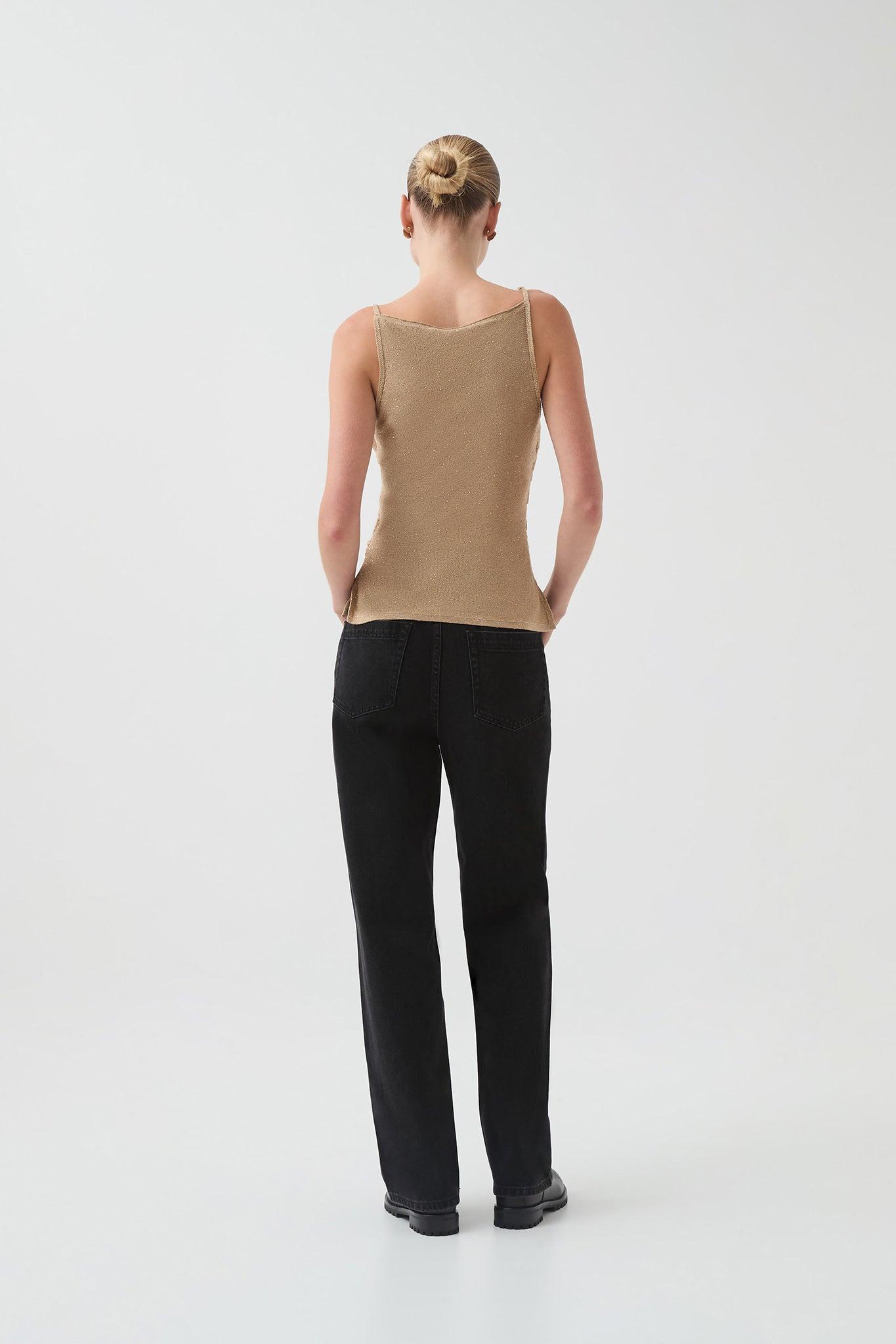 Ariel Sequin Knit Top Product Image