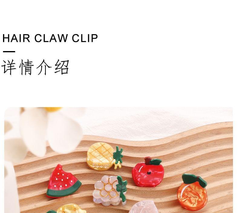 Fruit PVC Hair Claw Clip (Various Designs) Product Image