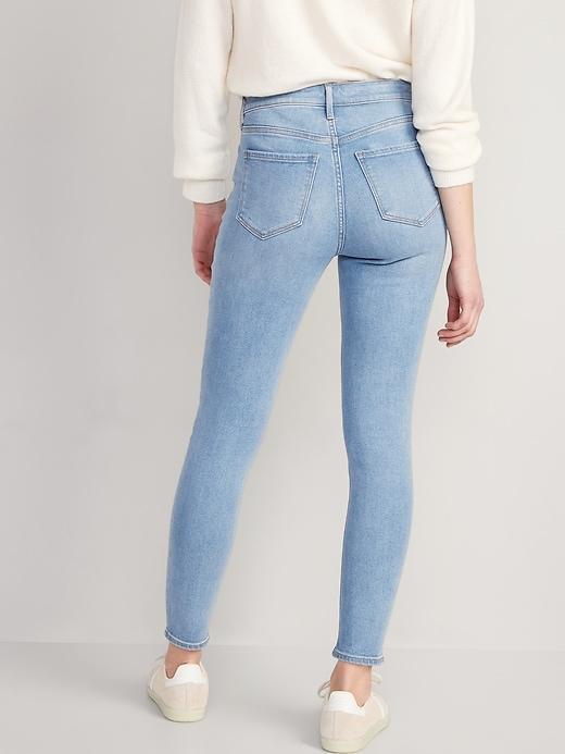 High-Waisted Rockstar Super-Skinny Jeans Product Image