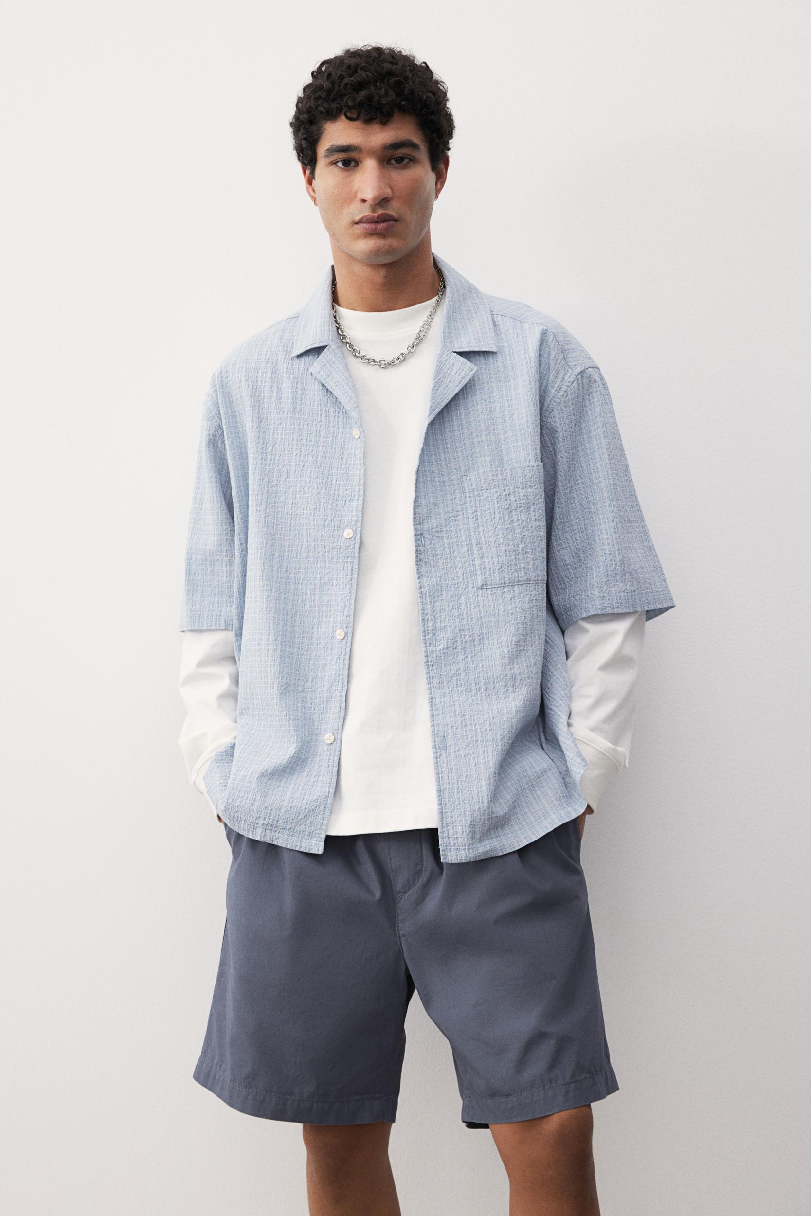 Regular-Fit Canvas Shorts Product Image