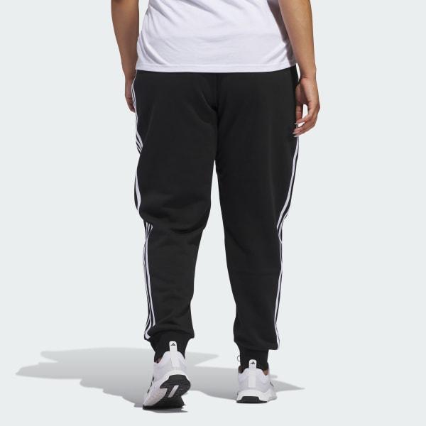 adidas Essentials 3 Stripes Fleece Jogger (Plus Size) Product Image