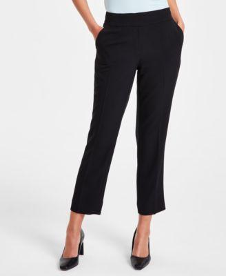 Kasper Womens Cropped Mid Rise Pants Product Image