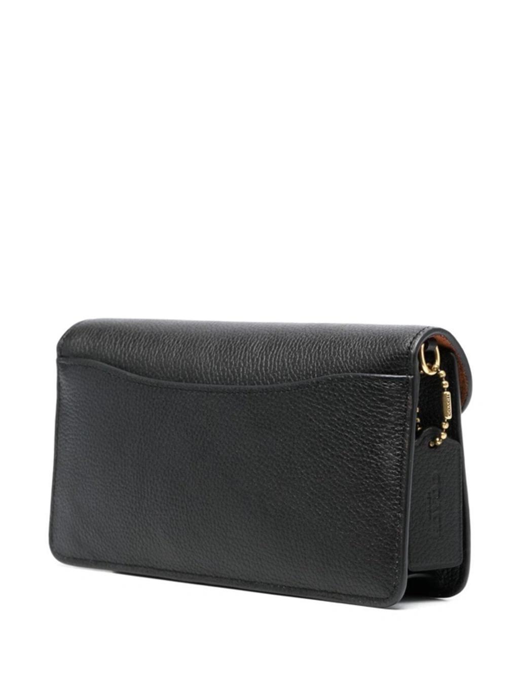 COACH Logo-plaque Crossbody Bag In Black Product Image