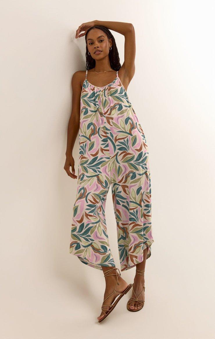 FLARED SAFARI JUMPSUIT Product Image