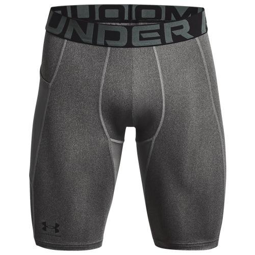Under Armour Mens Under Armour Heatgear Armour 9 Compression Shorts - Mens Black/White Product Image