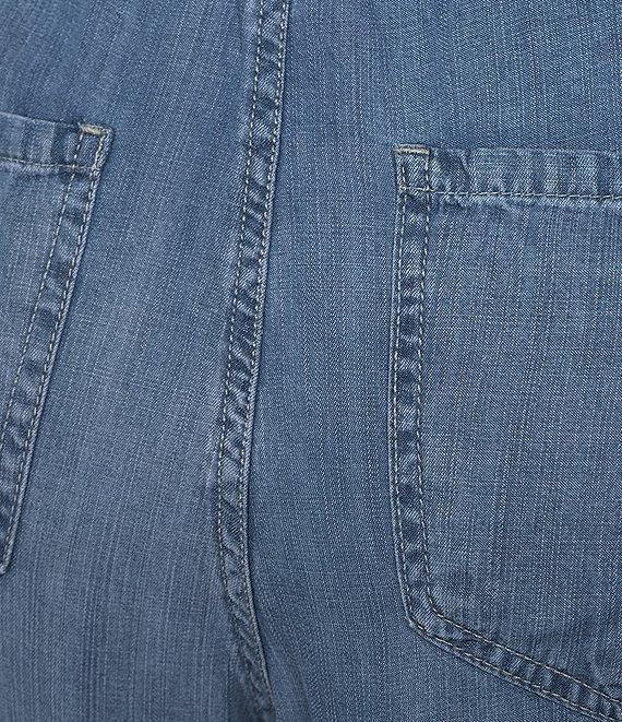 Nurture Pull-On Wide Leg Cotton Blend Crop Pants Product Image