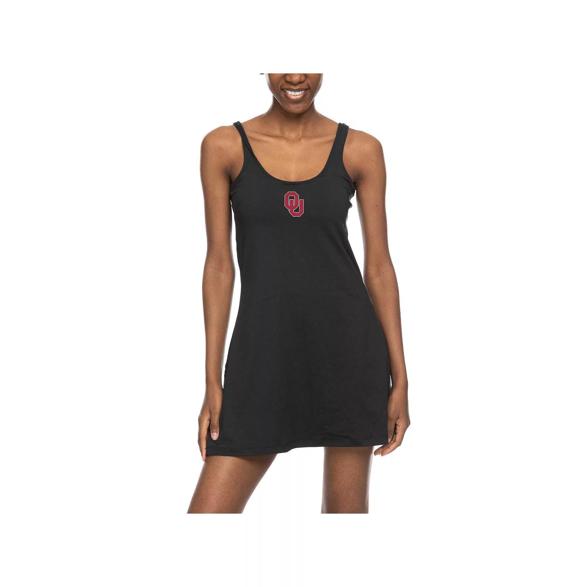 Women's ZooZatz Black Oklahoma Sooners Logo Scoop Neck Dress,  Product Image