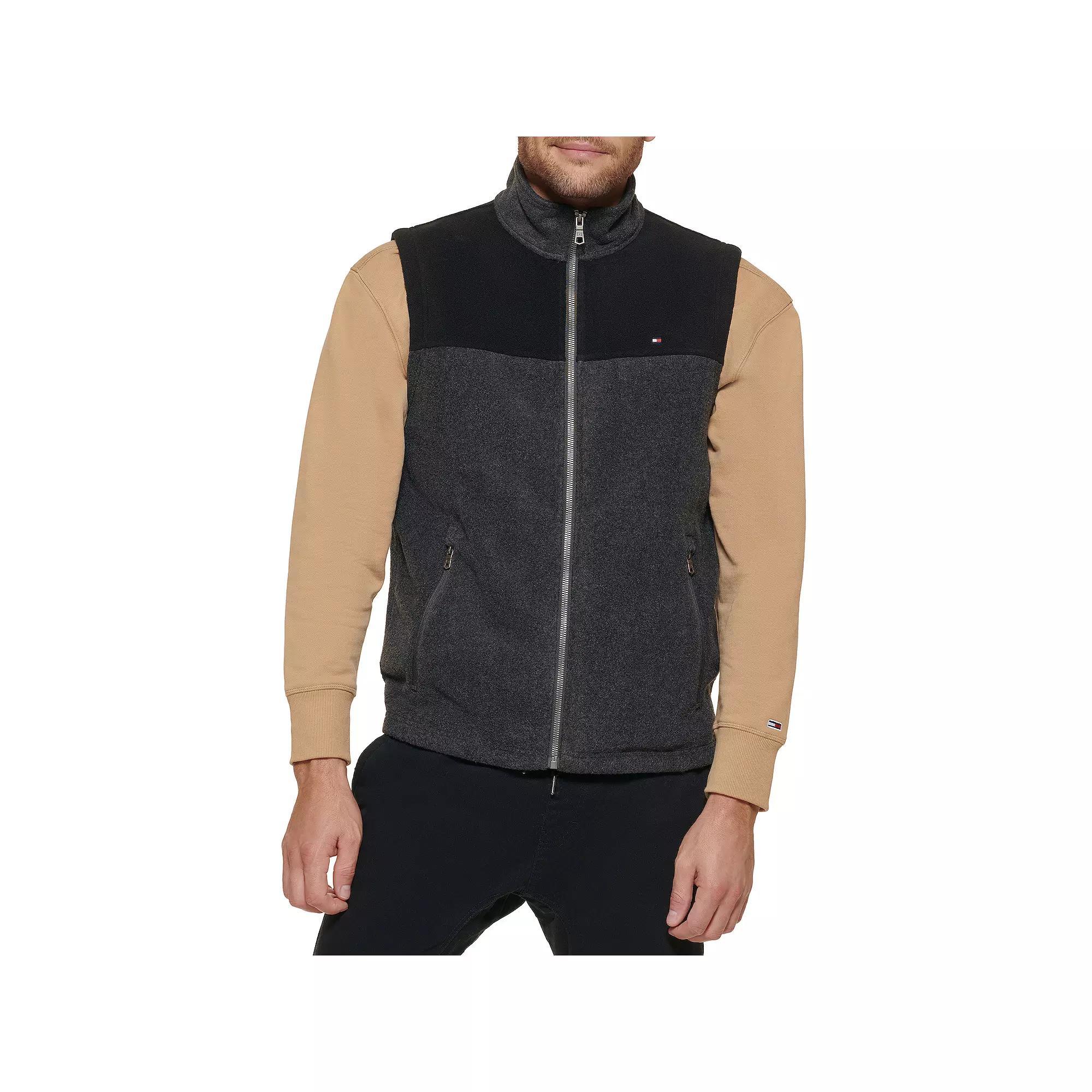 Men's Tommy Hilfiger Fleece Vest,  Product Image