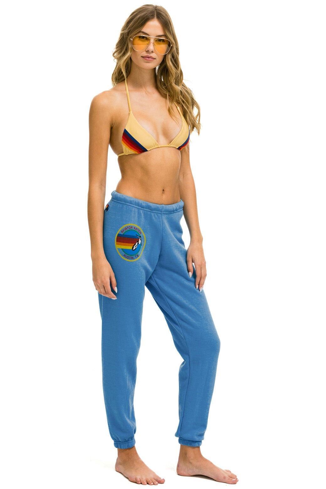 AVIATOR NATION VAIL SWEATPANT - COBALT Female Product Image