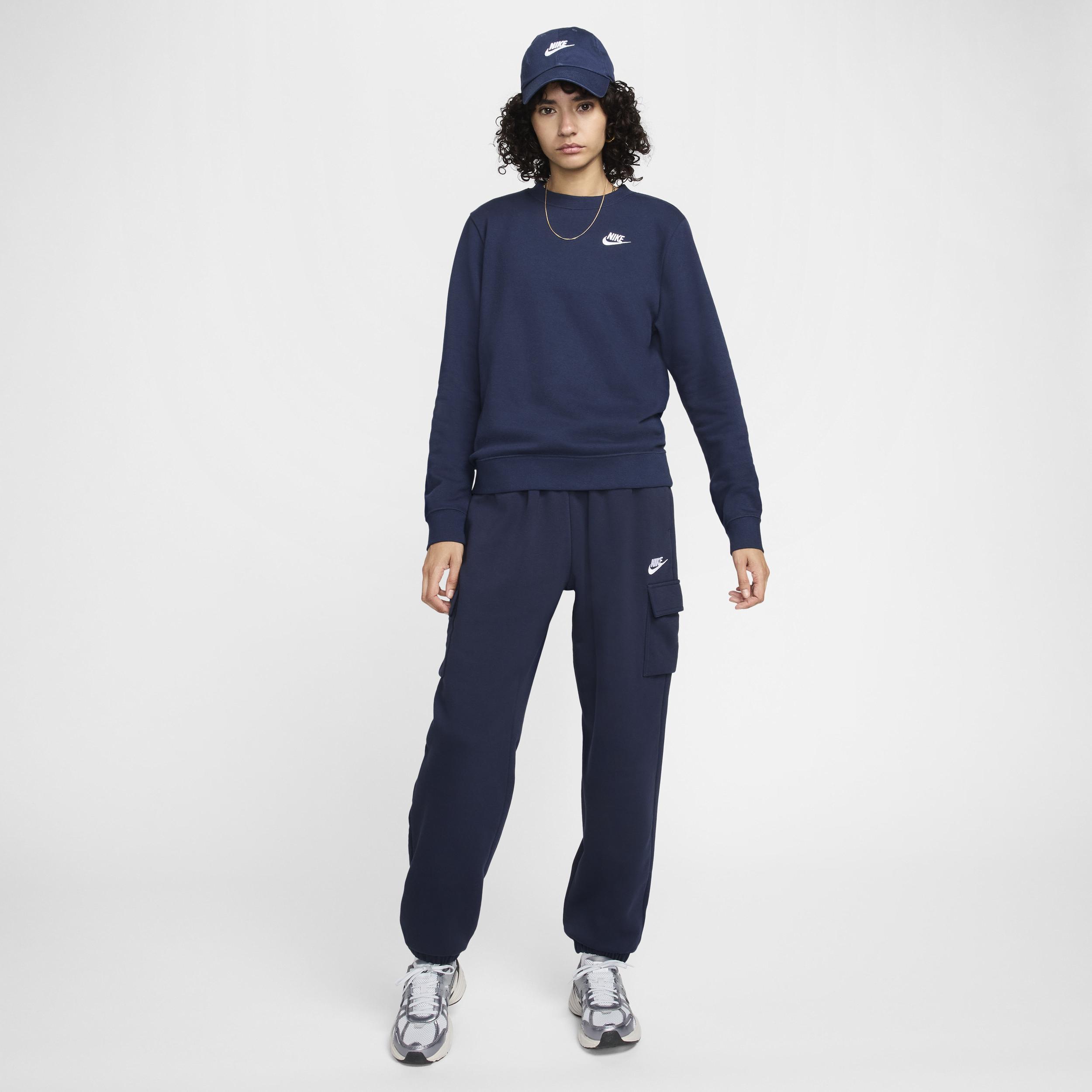 Women's Nike Sportswear Club Fleece Crew-Neck Sweatshirt Product Image