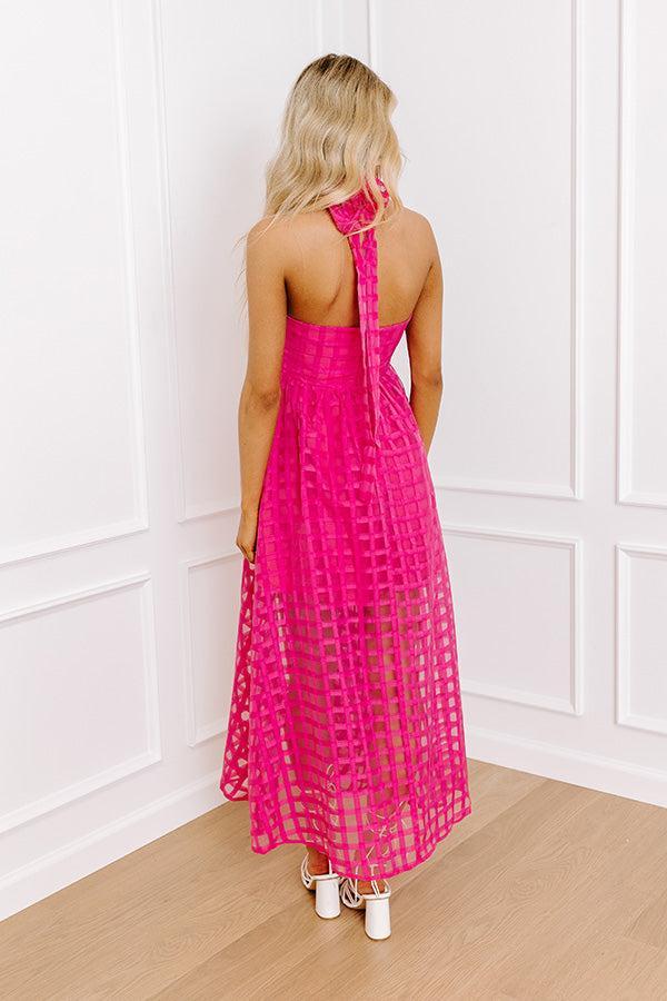 Patio Margs Gingham Maxi Dress Product Image