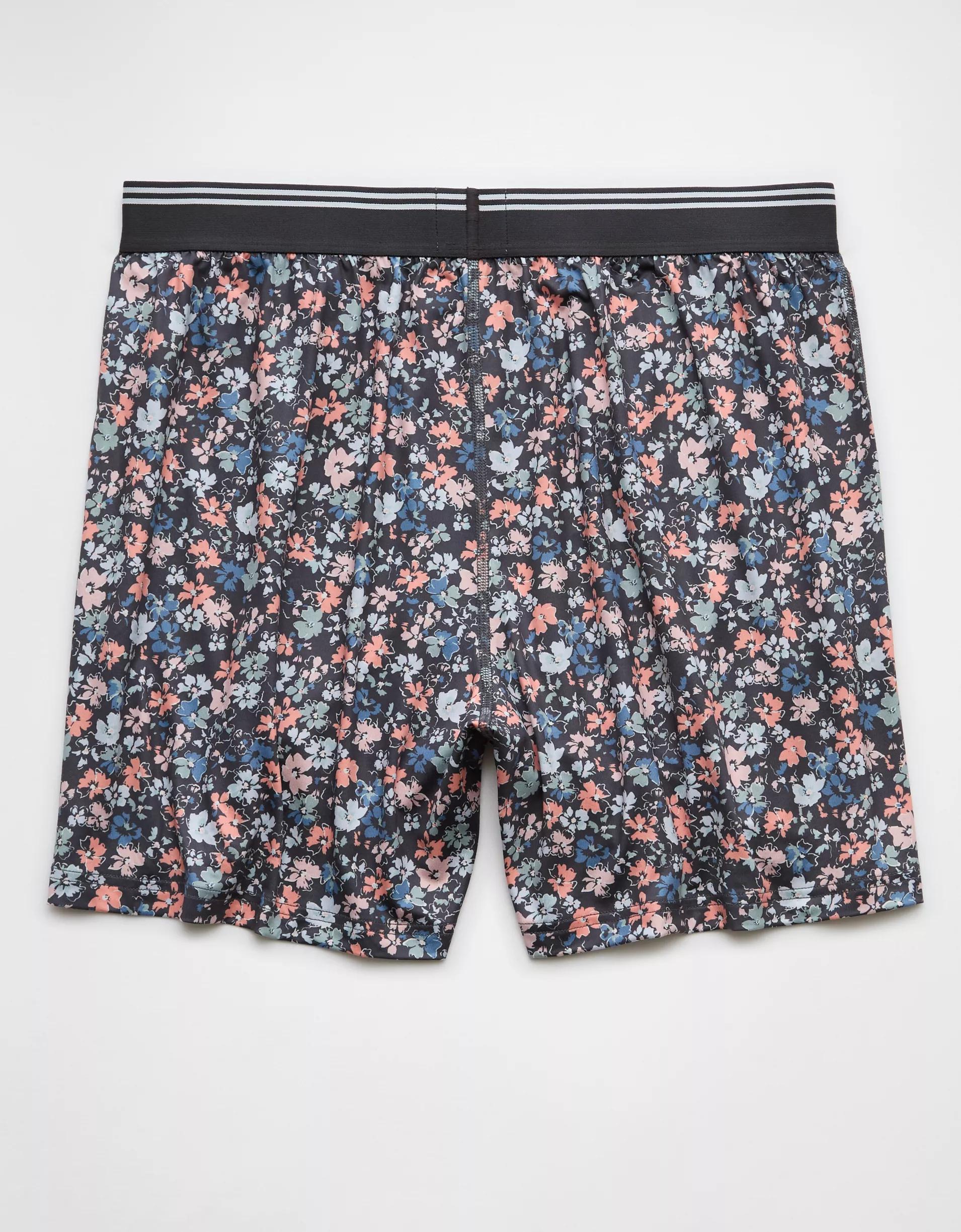 AEO Men's Palm Trees Ultra Soft Pocket Boxer Short Product Image