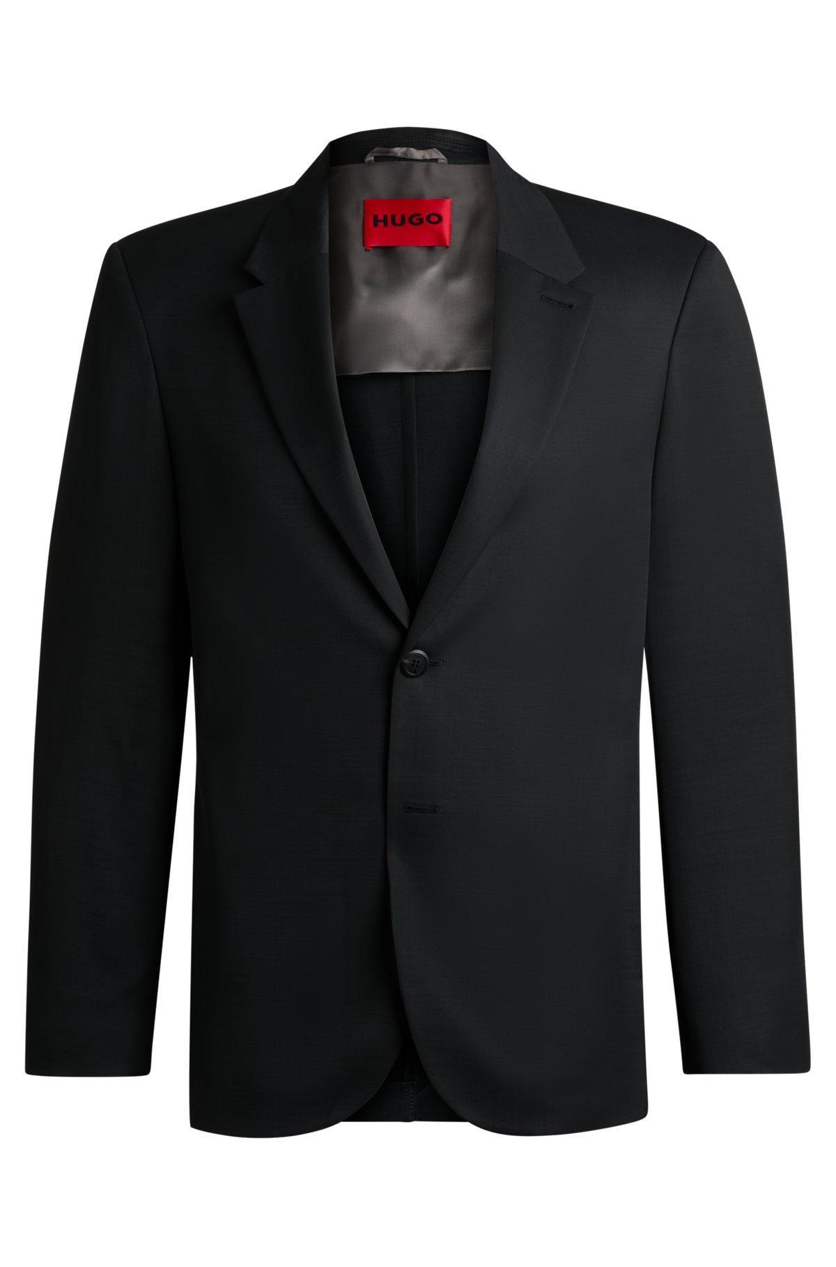 HUGO FORWARD slim-fit suit jacket in wool-blend twill Product Image