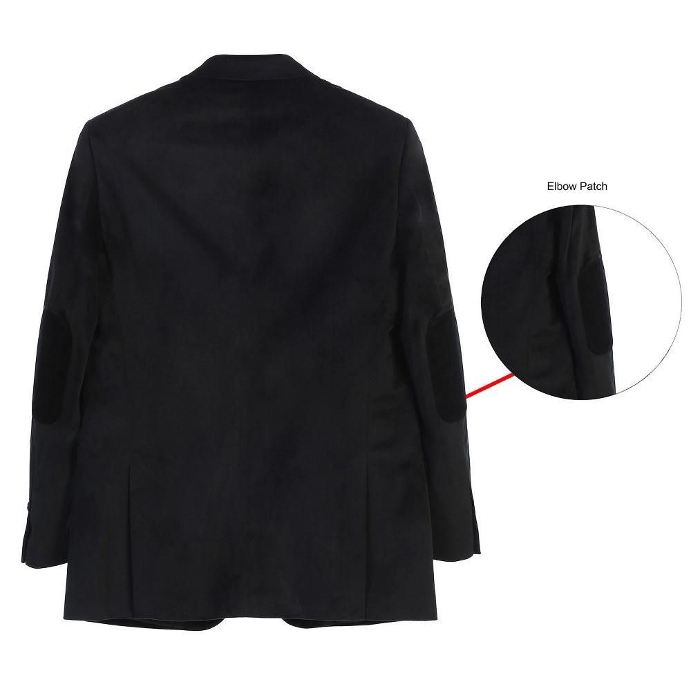 Gioberti Mens Formal Super Soft Velvet Blazer Jacket Product Image