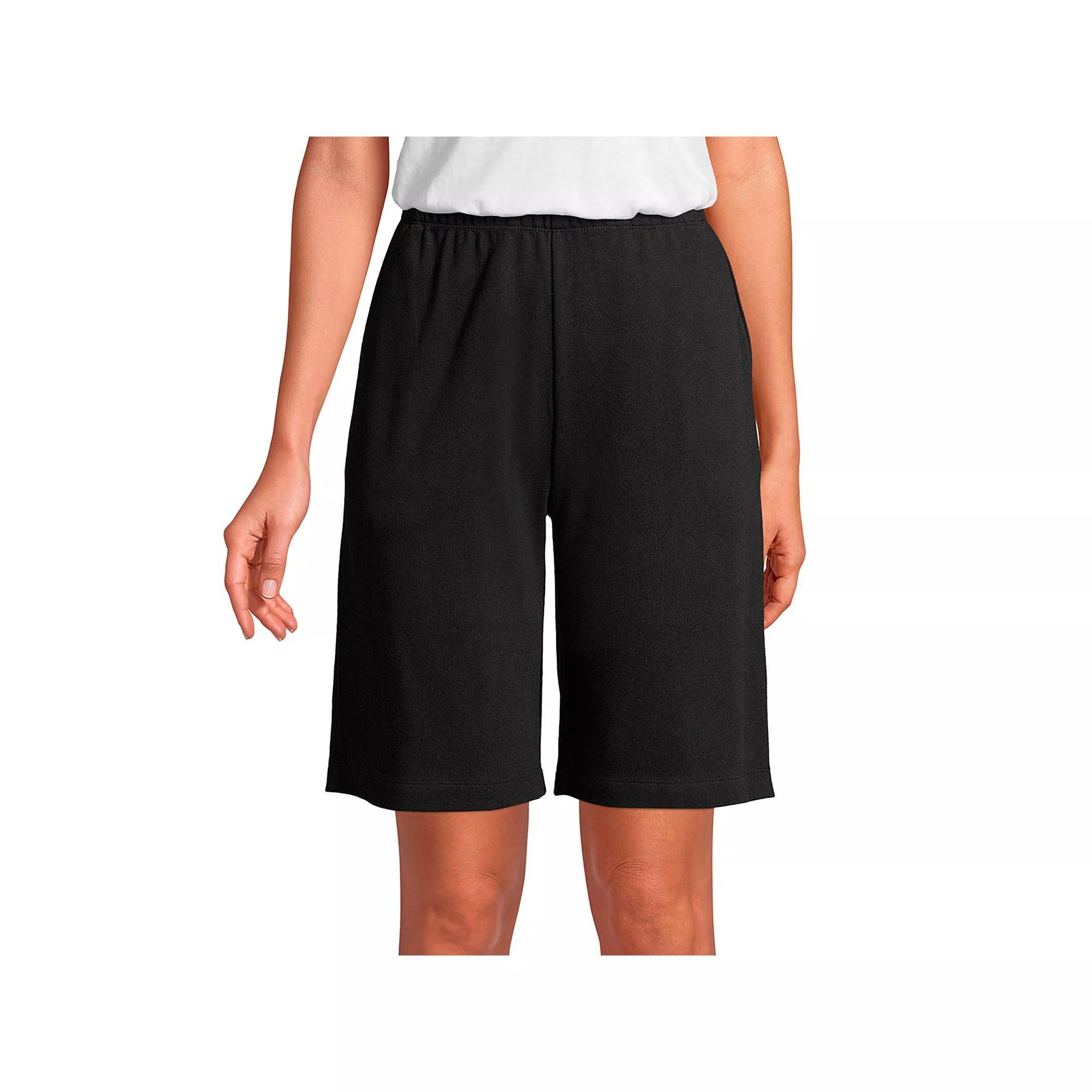 Women's Lands' End Sport Knit Pull-On Shorts,  Product Image