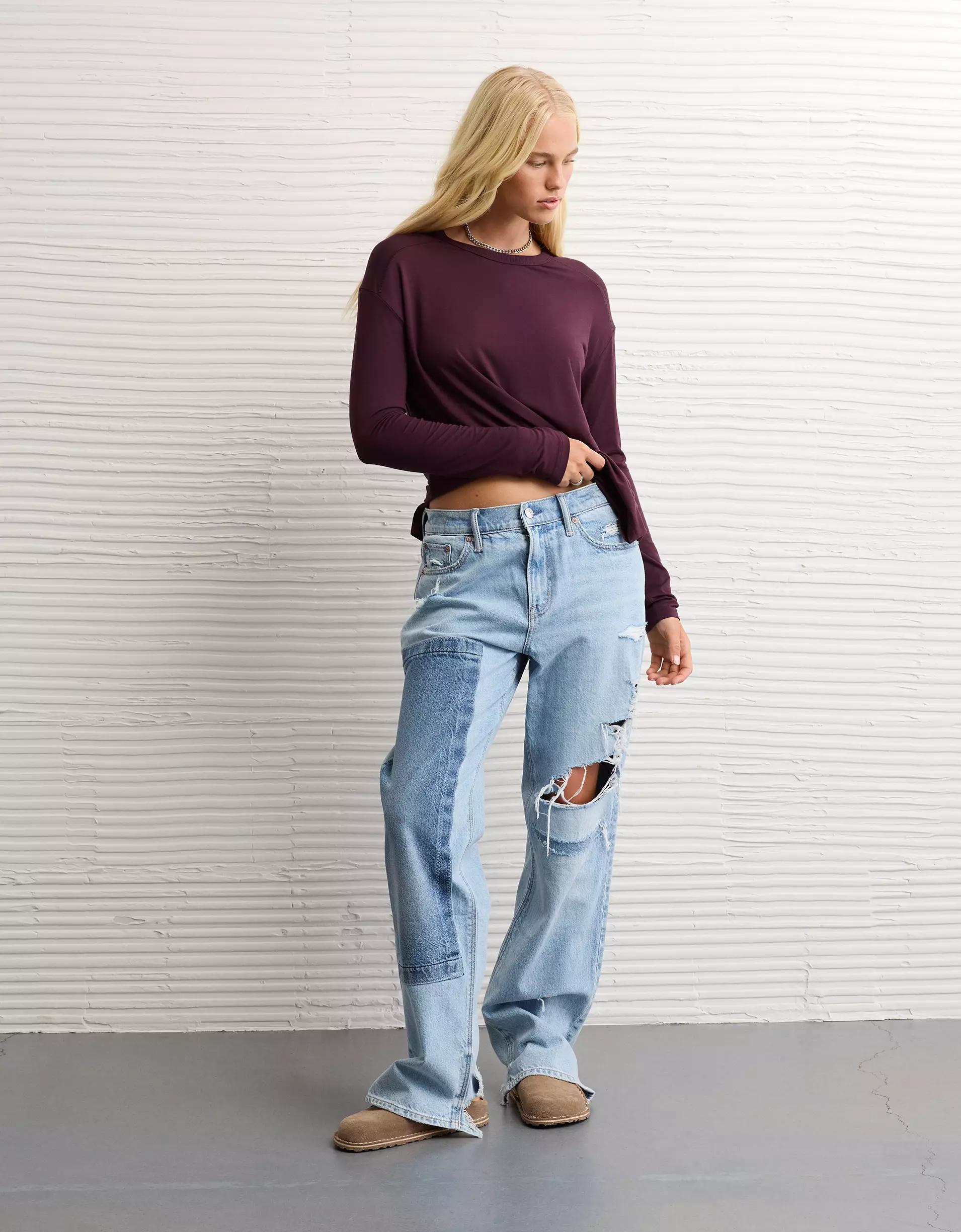 AE Soft & Sexy Long Sleeve T-Shirt Product Image