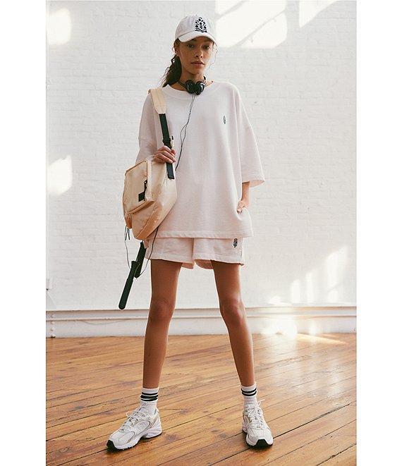 FP Movement Back Me Up Crew Neck Short Sleeves Oversize Short Coordinating Set Product Image