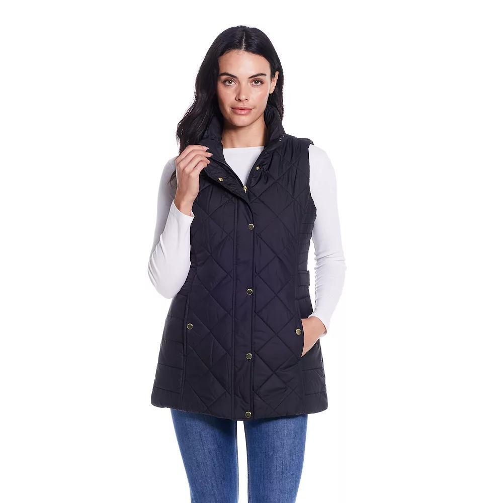 Women's Weathercast Quilted Longline Vest,  Product Image