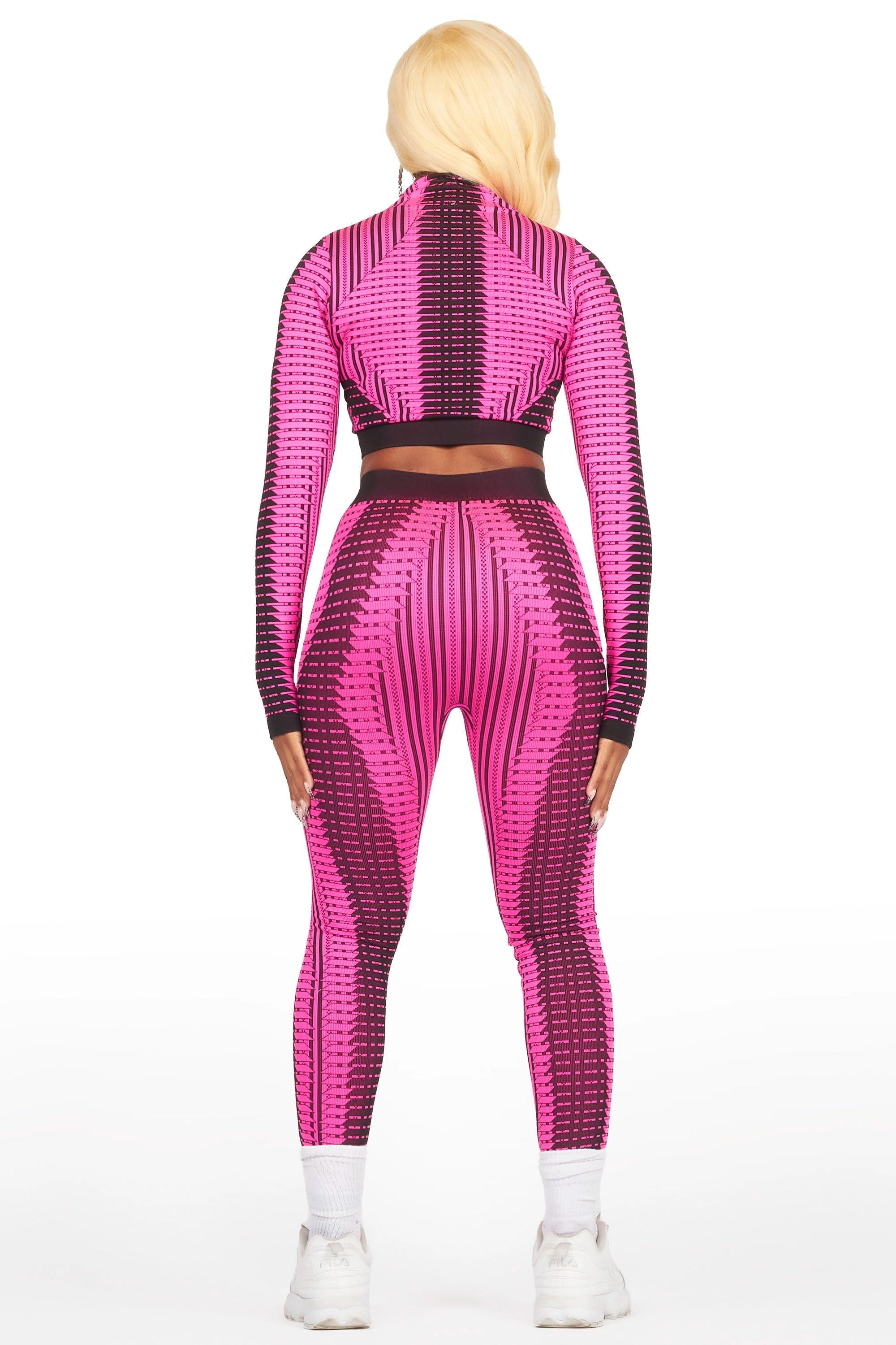 Kashay Fuchsia Active Set Female Product Image