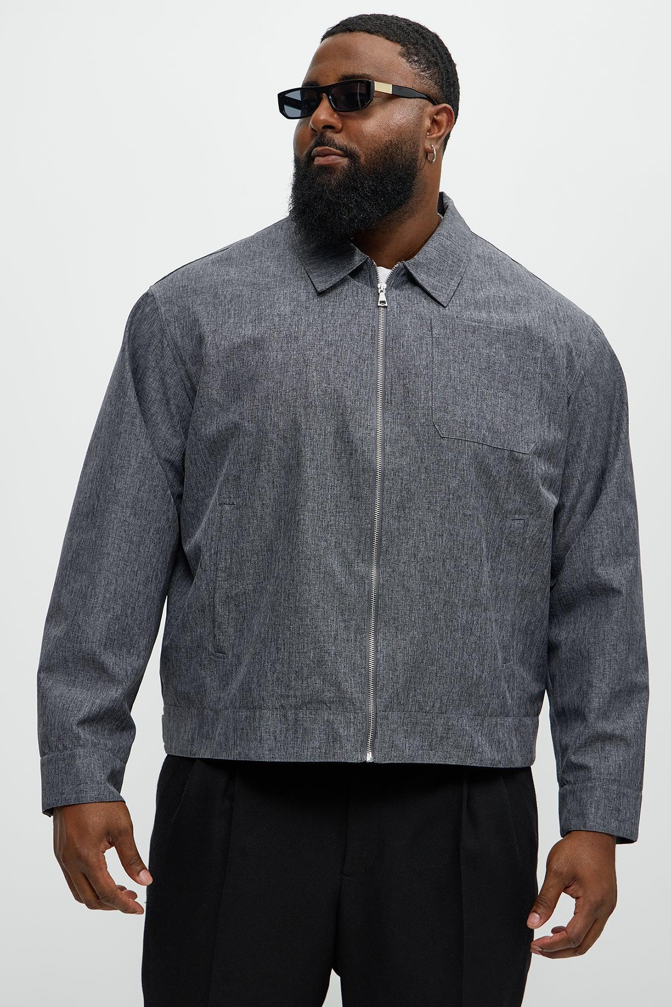 Fairview Zip Jacket - Grey Product Image
