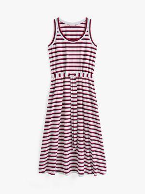 Sleeveless Stripe Maxi Dress Product Image