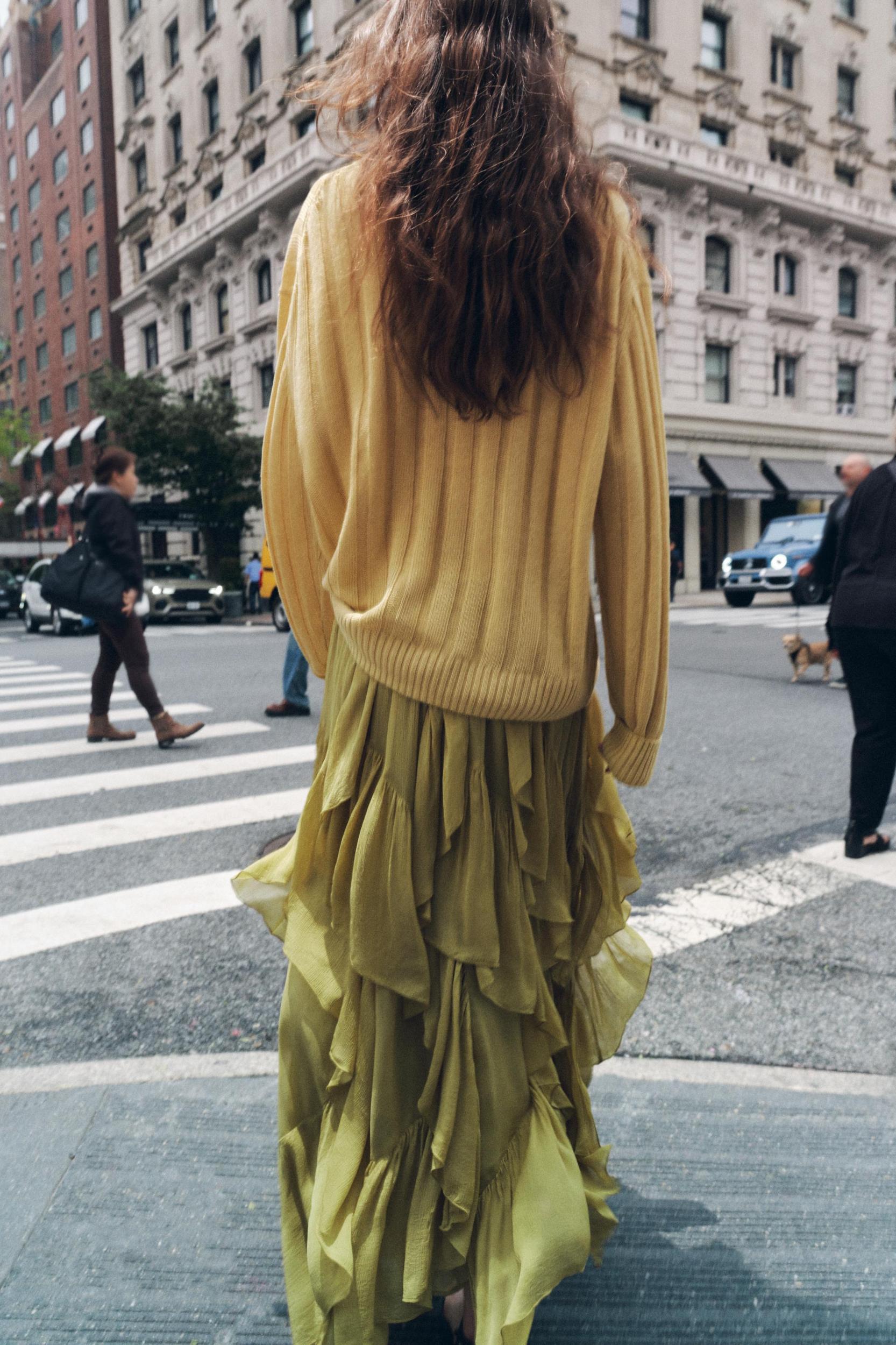 ZW COLLECTION RUFFLED SKIRT Product Image