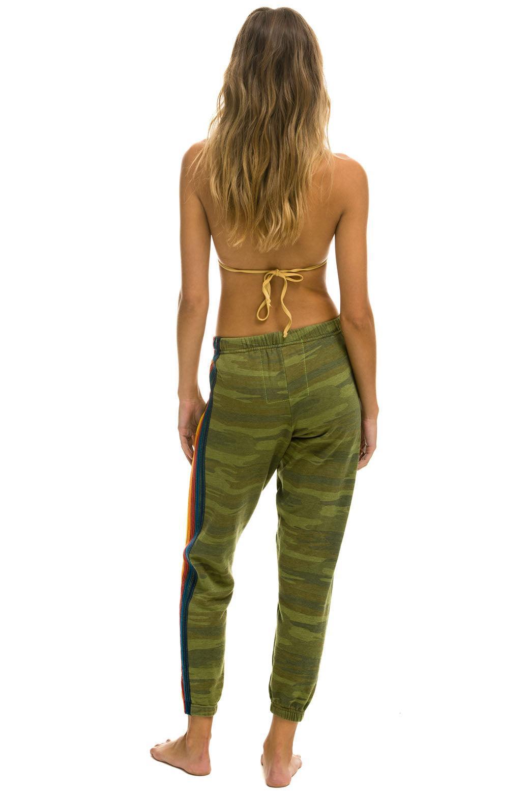 5 STRIPE SWEATPANTS - CAMO Female Product Image