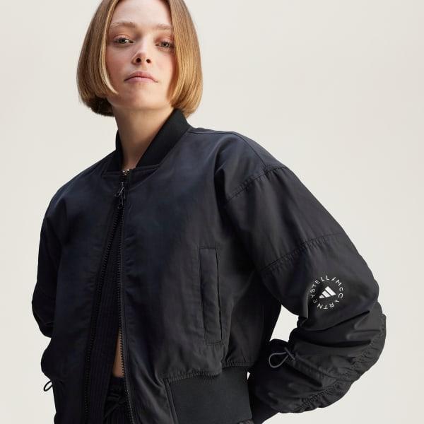 adidas by Stella McCartney TrueNature Woven Bomber Cropped Jacket Product Image