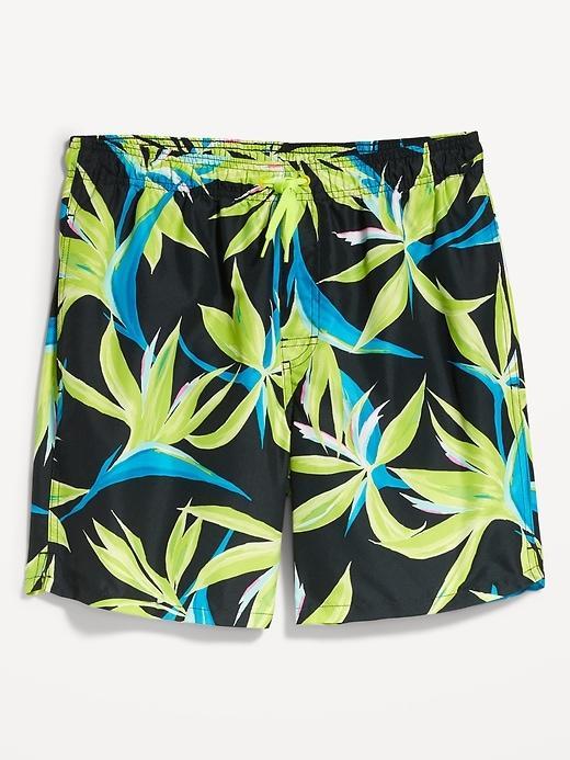 Printed Swim Trunks --7-inch inseam Product Image