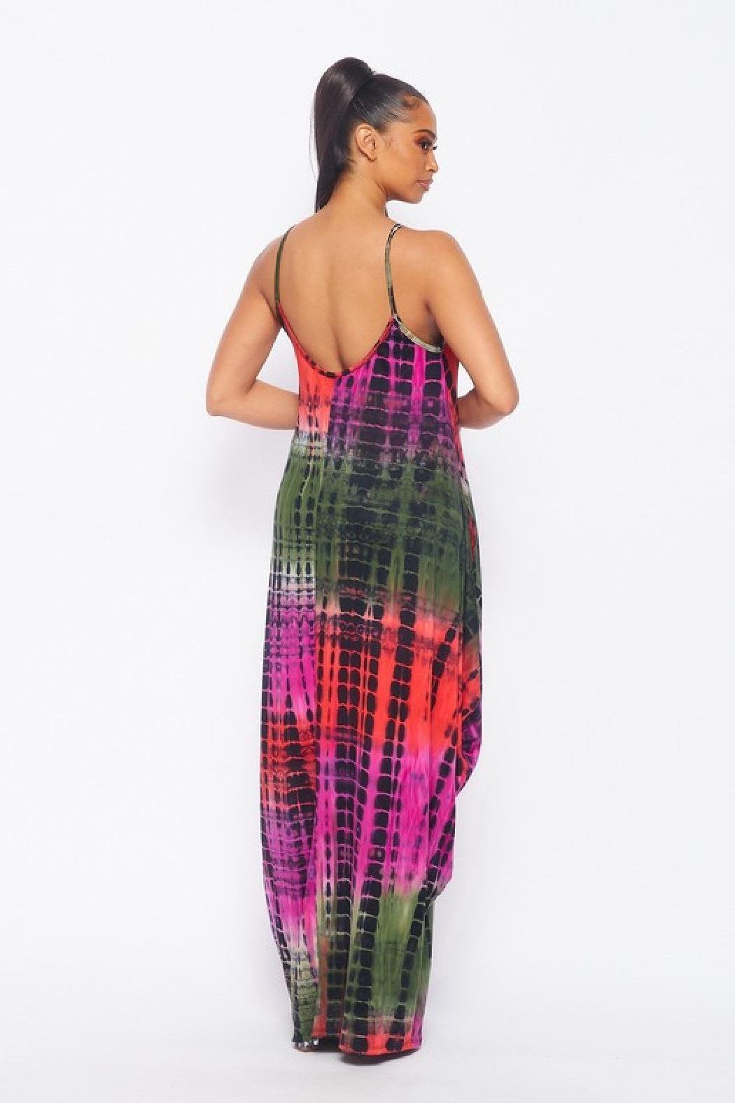 Tie Dye Maxi Dress Product Image