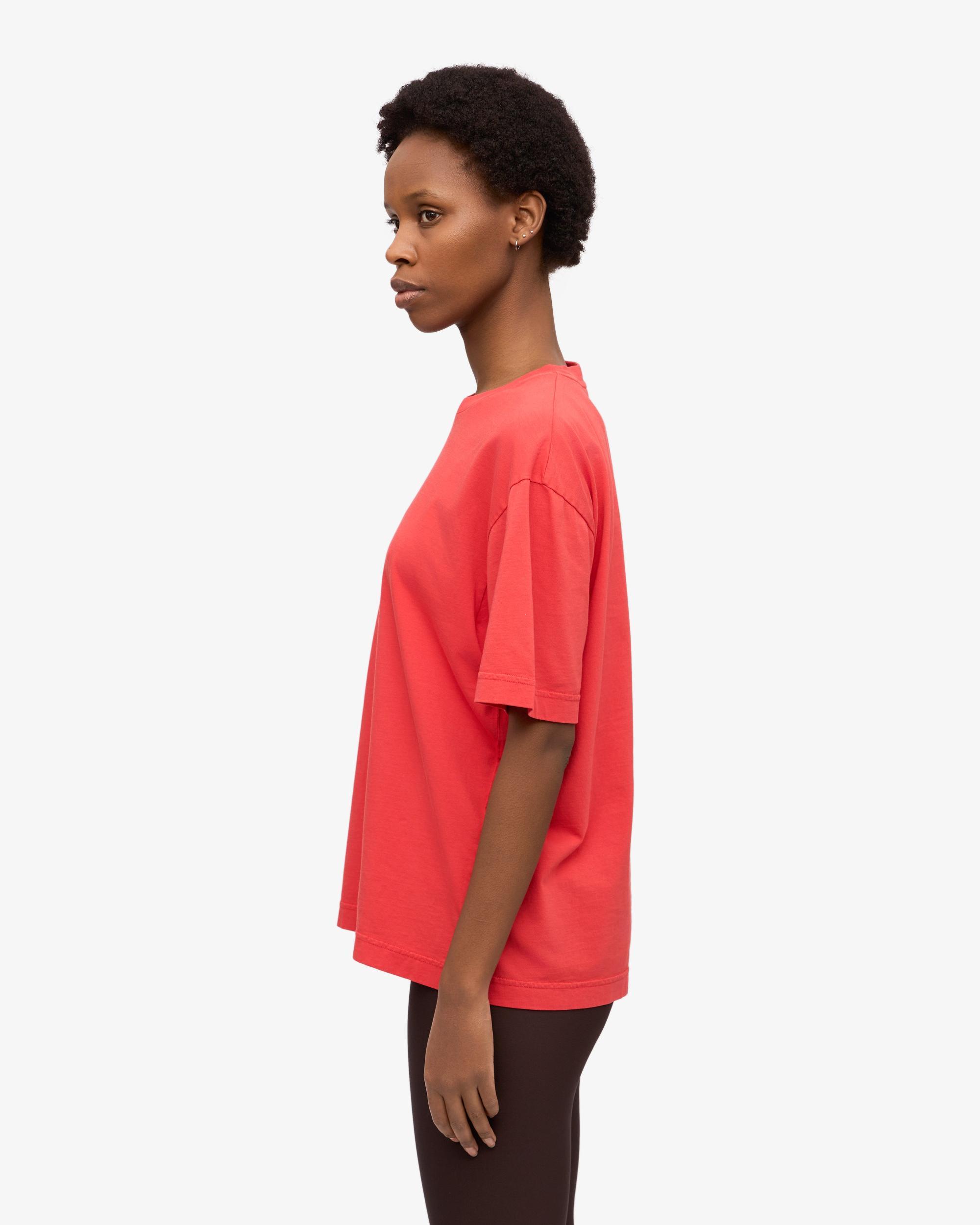 Oversized Organic T-Shirt - Cedar Brown Product Image