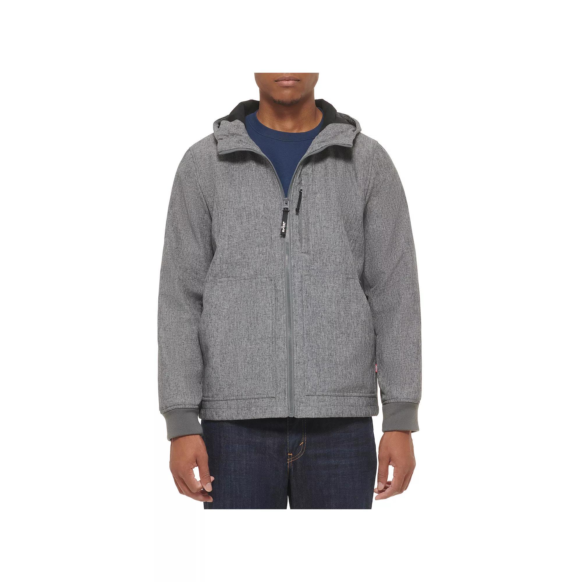 Men's Levi's® Softshell Hooded Bomber Jacket,  Product Image
