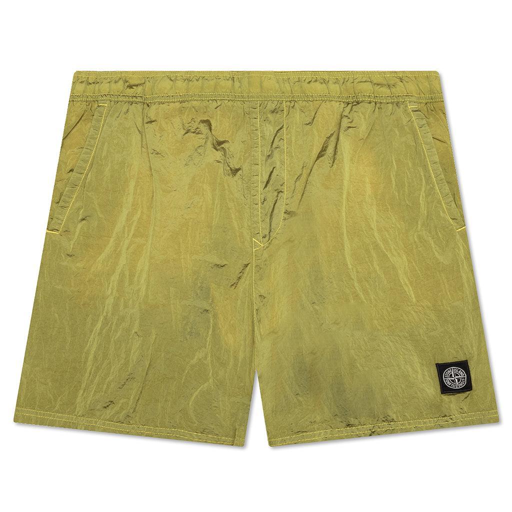 Nylon Metal Short - Yellow Male Product Image